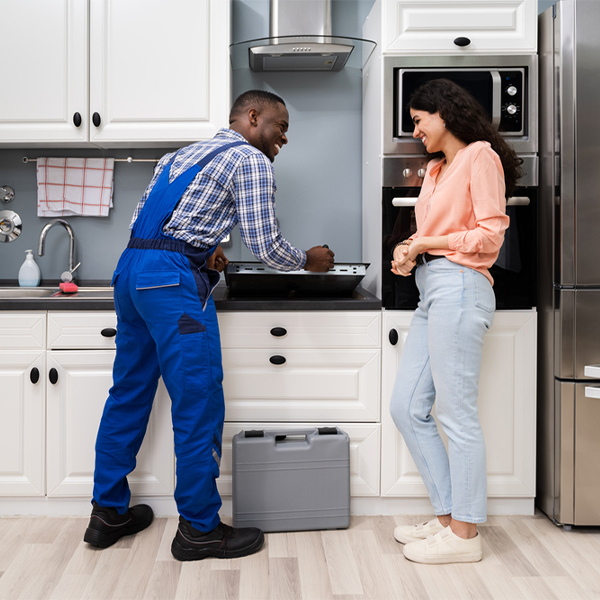 what kind of warranty do you offer on your cooktop repair services in Fox Chase